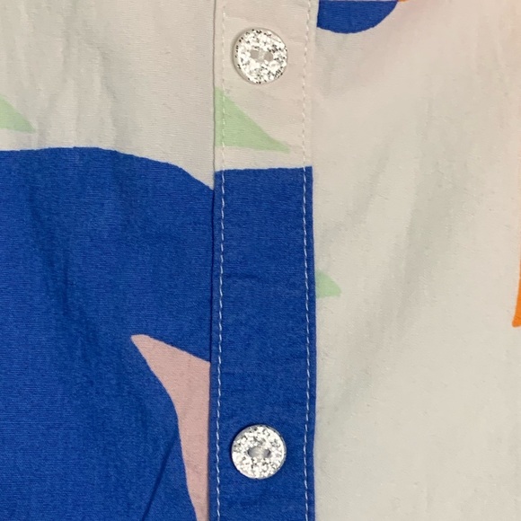 Catimini Paris Girls  Grapic Floral Print Dress size 12 - Picture 5 of 7